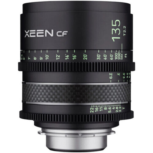 135mm T2.2 XEEN CF Canon EF Full Frame Cinema Lens