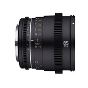 Samyang 85mm T1.5 MK2 Canon RF Full Frame VDSLR/Cine Lens