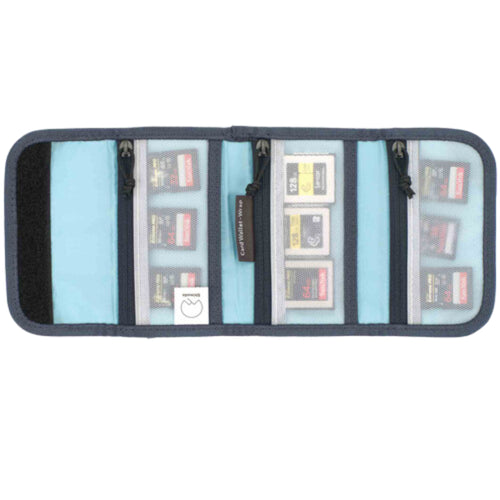 Shimoda SD Card Wallet - Blue