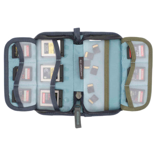 Shimoda Zip Card Wallet - Blue