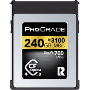 ProGrade Digital Gold 240GB CFexpress 4.0 Type B 3400/MBs Memory Card