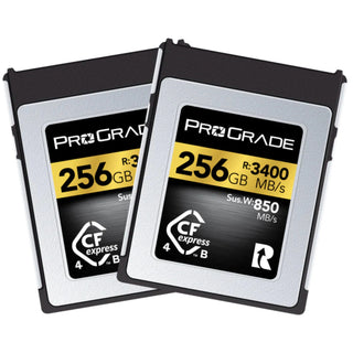 ProGrade Digital 256GB CFexpress Type B 4.0 Memory Card (Gold, 2-pack)