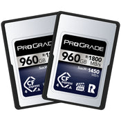 ProGrade Digital Iridium 960GB CFexpress 4.0 Type A 1800MB/s Memory Card (2 Pack)