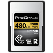 ProGrade Digital Gold 480GB CFexpress 2.0 Type A 900MB/s Memory Card