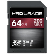 ProGrade Digital Strontium 64GB SDXC UHS-I 200MB/s Memory Card - V30