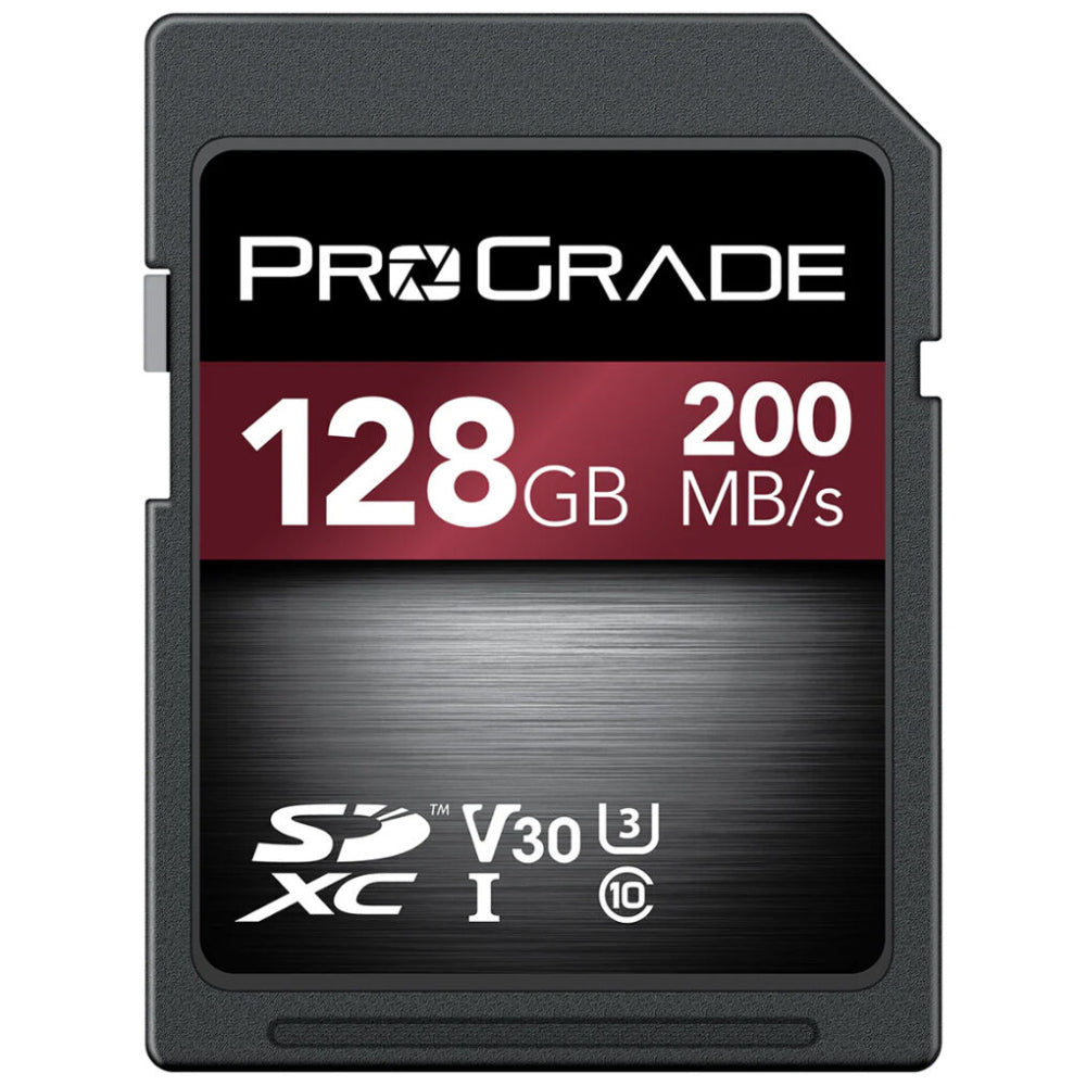 ProGrade Digital Strontium 128GB SDXC UHS-I 200MB/s Memory Card - V30 ...