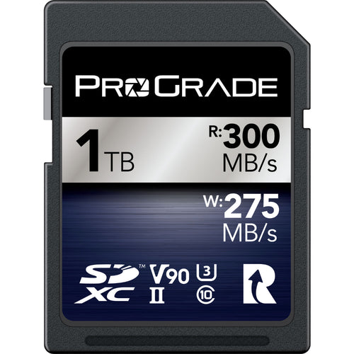 ProGrade Digital Iridium 1TB SDXC UHS-II 300MB/s Memory Card - V90