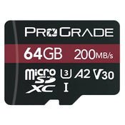 ProGrade Digital Strontium 64GB microSDXC UHS-I 200MB/s Memory Card - V30