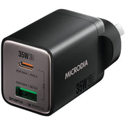 Microdia SmartCube Nano 35W Dual Port GaN Wall Charger