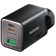 Microdia SmartCube Nano 45W Dual Port GaN Wall Charger