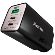Microdia SmartCube Nano 65W Tri Port GaN Wall Charger