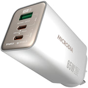 Microdia SmartCube Nano 65W Tri Port GaN Wall Charger