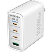 Microdia SmartCube Nano 100W 4 Port GaN Wall Charger