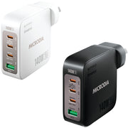 Microdia SmartCube Nano 140W 4 Port GaN Wall Charger