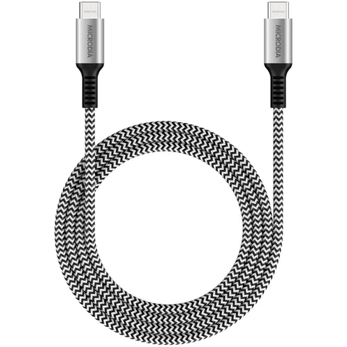 Microdia ExeCable Tweed PD100W 1.3m USB-C to USB-C Cable