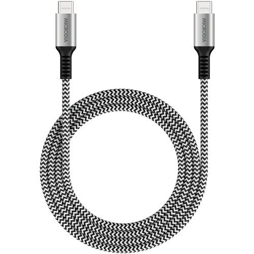 Microdia ExeCable Tweed PD240W 1.0m USB-C to USB-C Cable