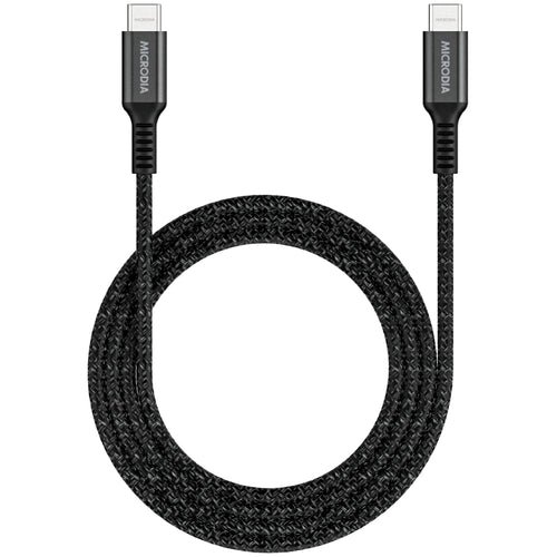 Microdia ExeCable Tweed PD240W 1.0m USB-C to USB-C Cable