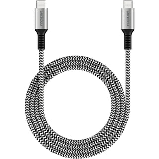 Microdia ExeCable Tweed PD240W 1.8m USB-C to USB-C Cable