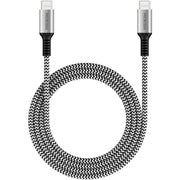 Microdia ExeCable Tweed PD240W 1.8m USB-C to USB-C Cable