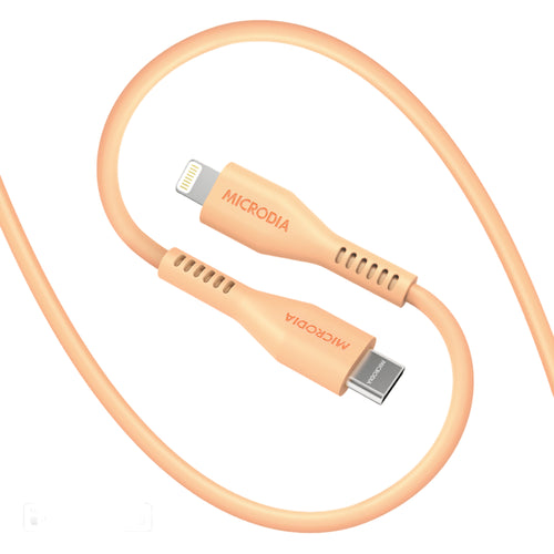 Microdia Fruitywire Liquid Silicon PD60W 2.6m USB-C to Lightning Cable