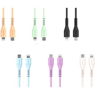 Microdia Fruitywire Liquid Silicon PD60W 2.6m USB-C to Lightning Cable