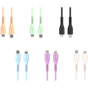 Microdia Fruitywire Liquid Silicon PD60W 2.6m USB-C to Lightning Cable