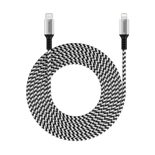 Microdia ExeCable Tweed PD60W 2.6m USB-C to Lightning Cable
