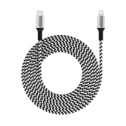 Microdia ExeCable Tweed PD60W 2.6m USB-C to Lightning Cable