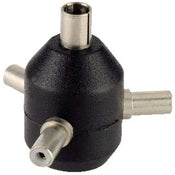 Hama 3-Way Flash Connector, 1 PC Plug - 3 PC Sockets
