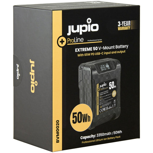 Jupio ProLine Extreme 50Wh Battery with USB-C PD Port (V-Mount)
