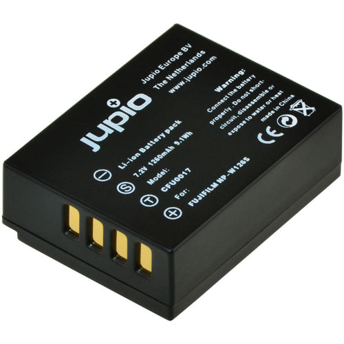 Jupio Fuji Value Pack: 2 x NP-W126S Batteries & Dual Charger