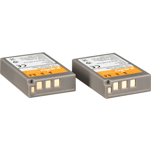 Jupio Olympus Value Pack: 2 x PS-BLS5/PS-BLS50 Batteries & Dual Charger