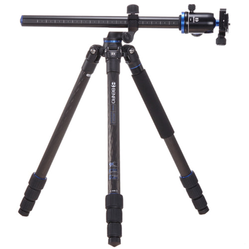 Benro GoPlus Travel Series 2 Carbon Fibre 3 Section Monopod Twist Lock V2 Ball Head 16 kg PL
