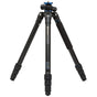Benro GoPlus Travel Series 2 Carbon Fibre 3 Section Monopod Twist Lock V2 Ball Head 16 kg PL