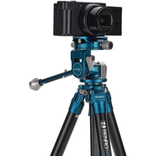 Benro SuperSlim Aluminium Series 0 Tripod with PHVF2 Flip Head