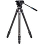 Benro Tortoise 24CLV, Carbon Fibre, Twist Lock, S6PRO Head, QR6PRO Plate, Video Tripod Kit