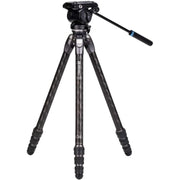 Benro Tortoise 24CLV, Carbon Fibre, Twist Lock, S6PRO Head, QR6PRO Plate, Video Tripod Kit