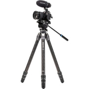Benro Tortoise 34CLV with S6PRO Head, Carbon Fibre, Video Tripod Kit