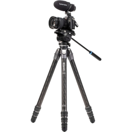 Benro Tortoise 34CLV with S6PRO Head, Carbon Fibre, Video Tripod Kit