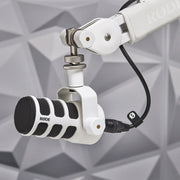 Rode PodMic Dynamic Podcasting Microphone (White)