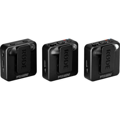 Rode Wireless GO (Gen 3) 2-Person Compact Digital Wireless Microphone System/Recorder (2.4 GHz)