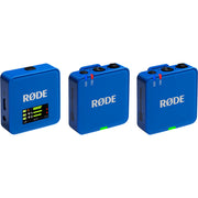 Rode Wireless GO (Gen 3) 2-Person Compact Digital Wireless Microphone System/Recorder (2.4 GHz)