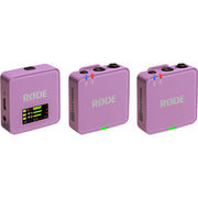 Rode Wireless GO (Gen 3) 2-Person Compact Digital Wireless Microphone System/Recorder (2.4 GHz)