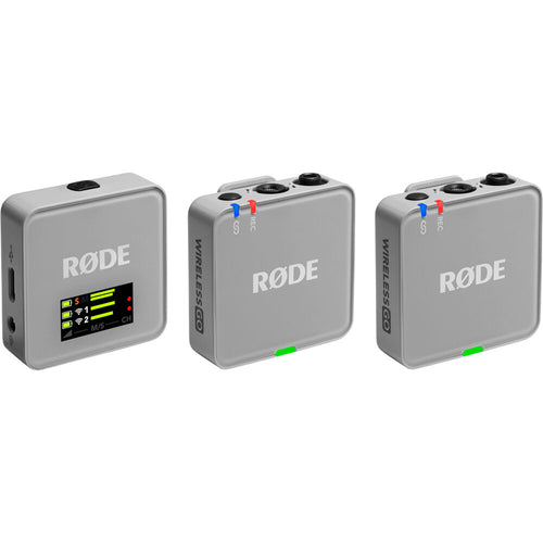 Rode Wireless GO (Gen 3) 2-Person Compact Digital Wireless Microphone System/Recorder (2.4 GHz)