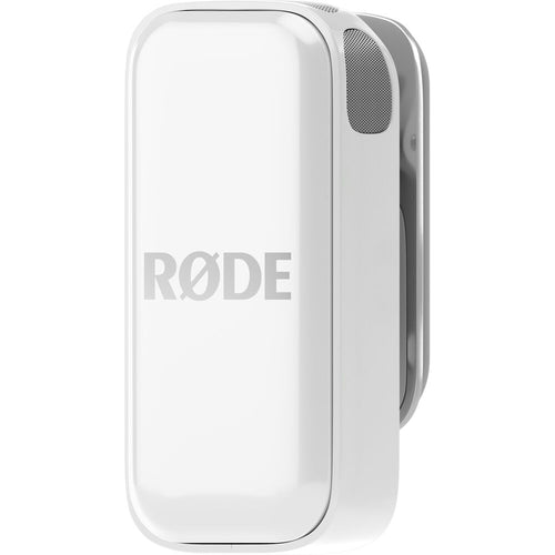 Rode Wireless Micro 2-Person Ultracompact Wireless Microphone System with USB-C Connector (2.4 GHz, White)