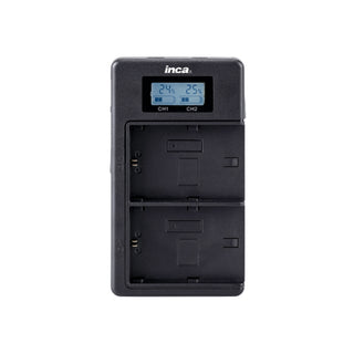 Inca Dual USB Charger for Canon LP-E6N Batteries
