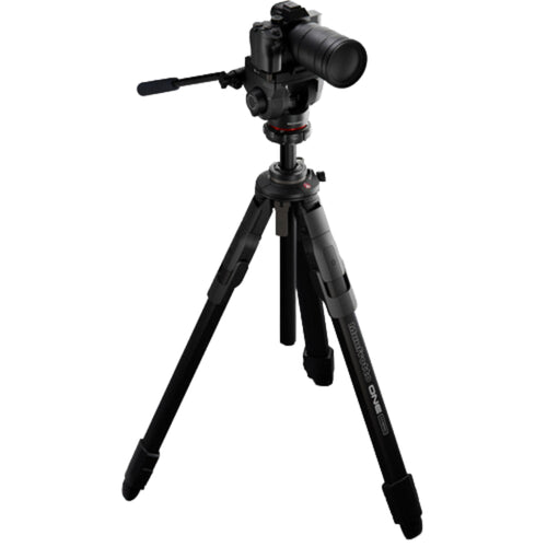 Manfrotto One Hybrid Aluminium Tripod with 500X Fluid Head