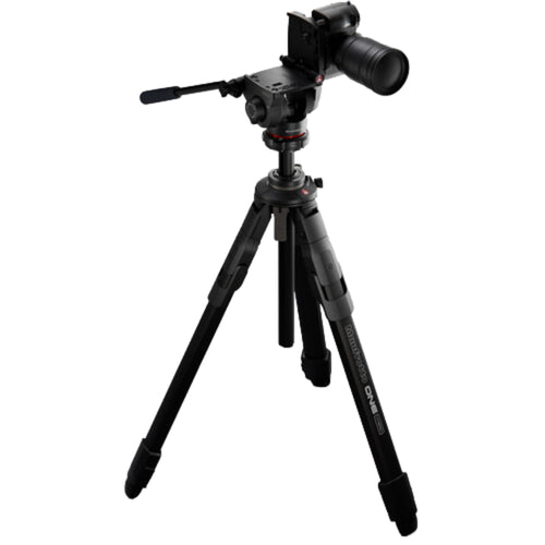 Manfrotto One Hybrid Aluminium Tripod with 500X Fluid Head