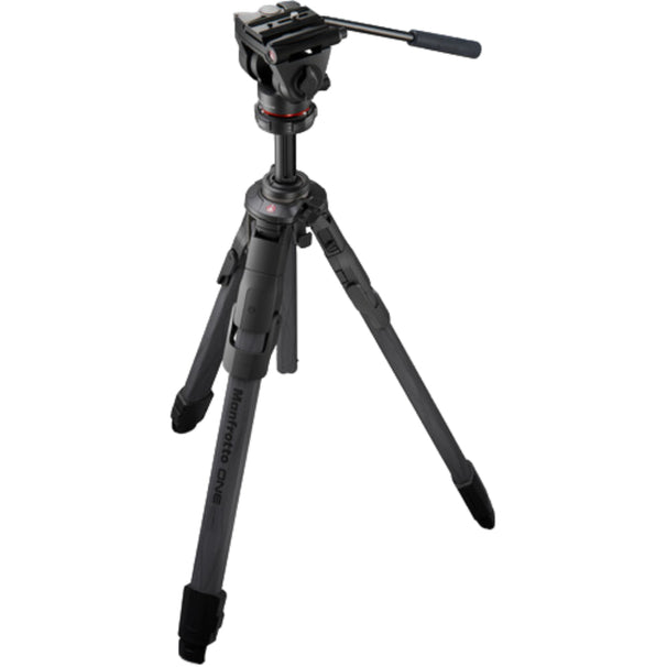 Manfrotto One Hybrid Carbon Fiber Tripod with 500X Fluid Head