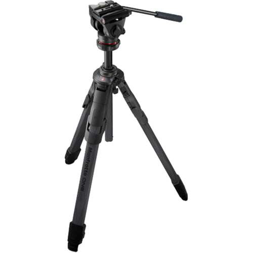 Manfrotto One Hybrid Carbon Fiber Tripod with 500X Fluid Head